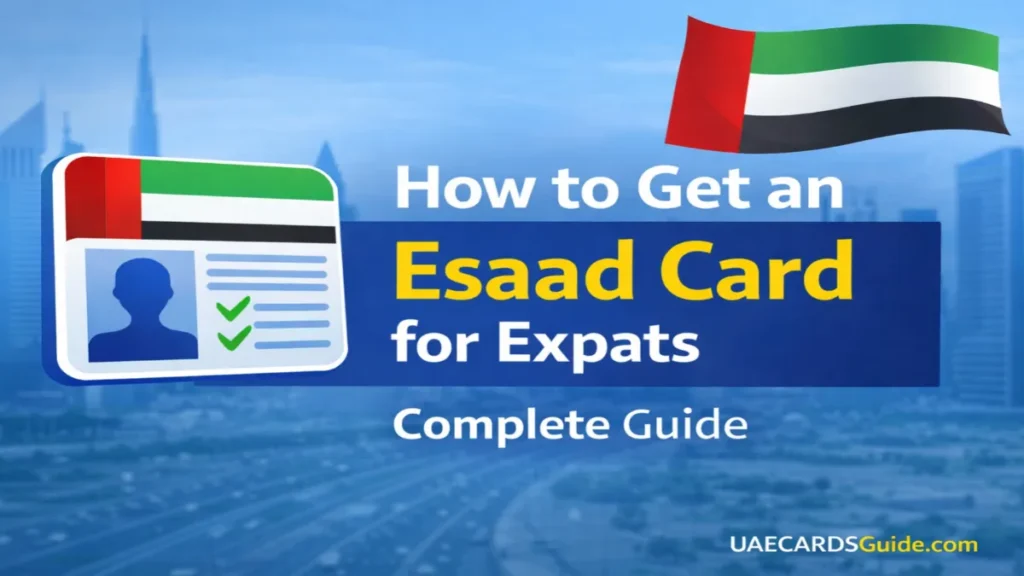 how to get esaad card for expats