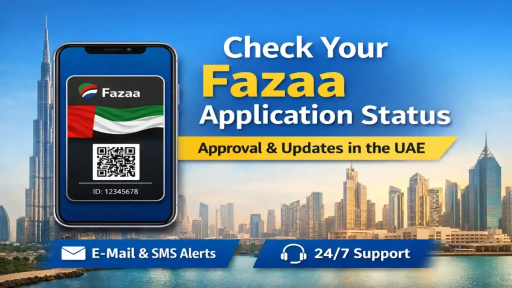 Fazaa Application Status