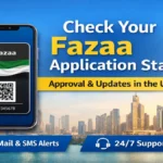 Fazaa Application Status