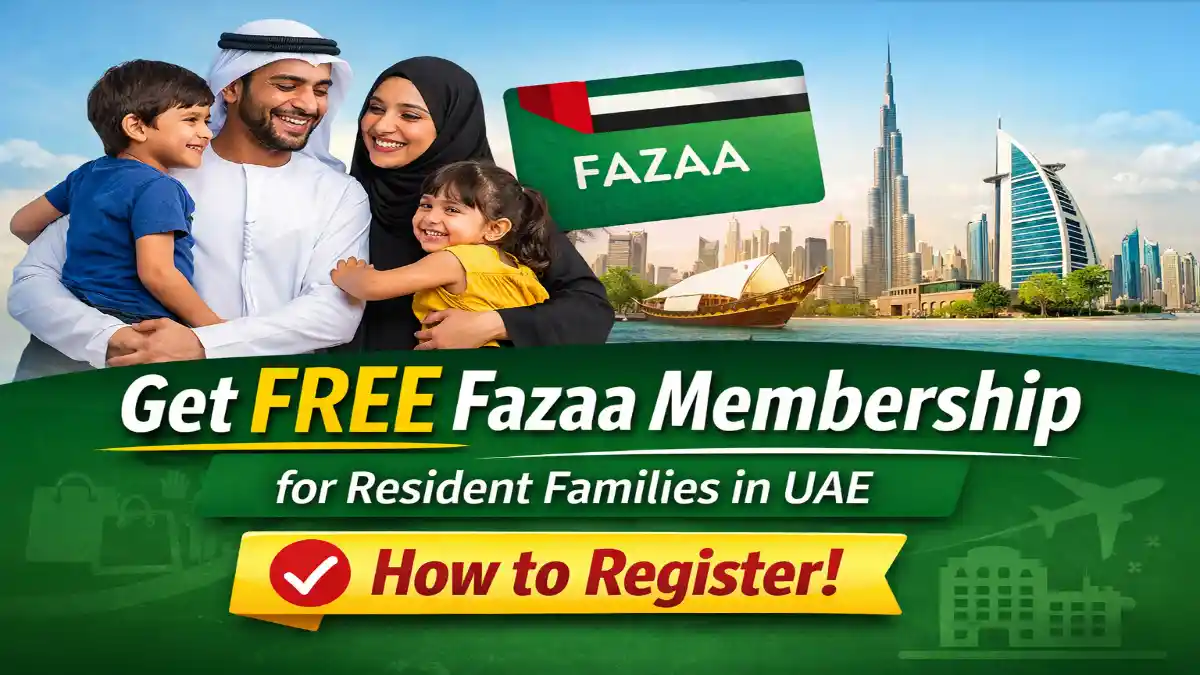 UAE Launches Free Fazaa Discount Membership for Resident Families in