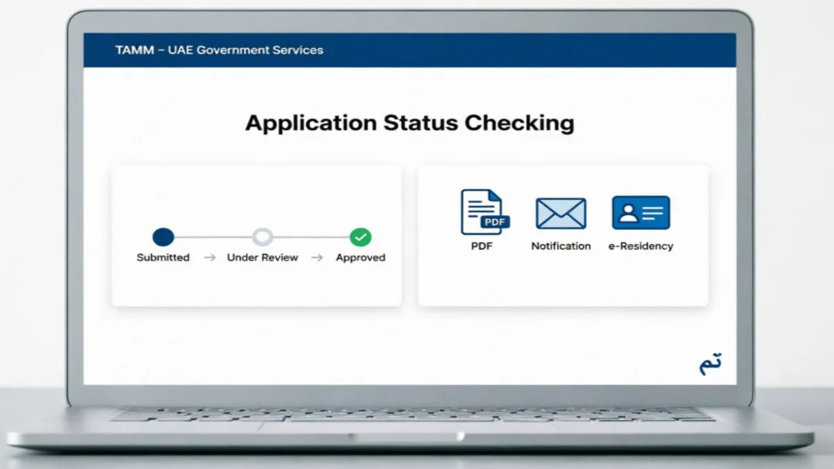 TAMM Application Status