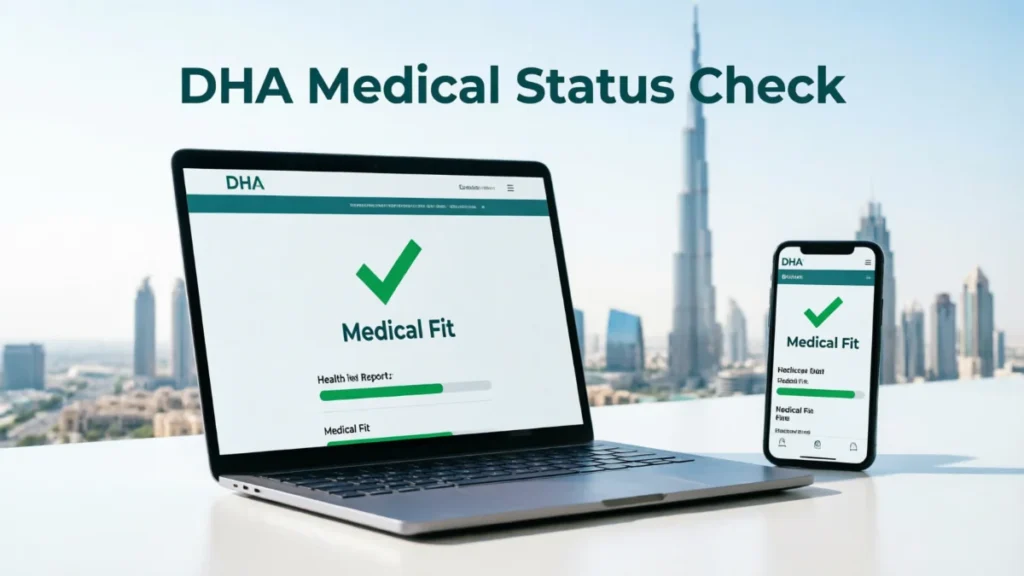 Check Your DHA Medical Fitness Application Status in Dubai