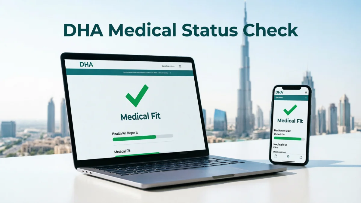 Check Your DHA Medical Fitness Application Status in Dubai
